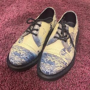 Dr. Martens Willow Crystal Suede Oxfords